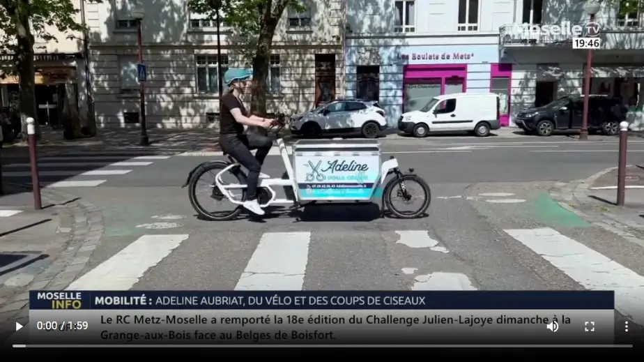 reportage adeline Moselle tv